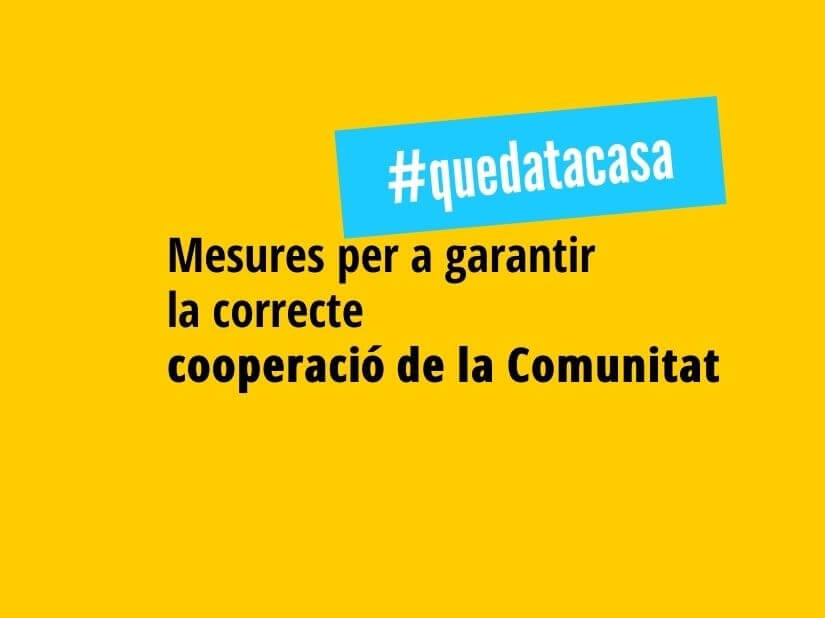 Medidas para garantizar la correcta cooperación de la Comunidad