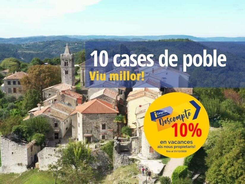 10 Cases de poble a tot Girona