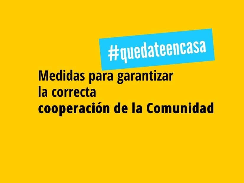 Medidas para garantizar la correcta cooperación de la Comunidad