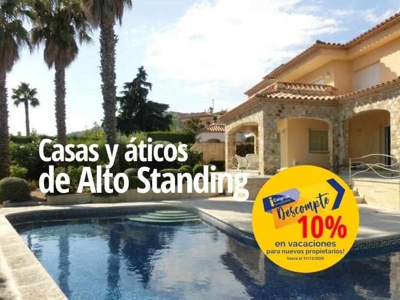 Casas y áticos de alto standing