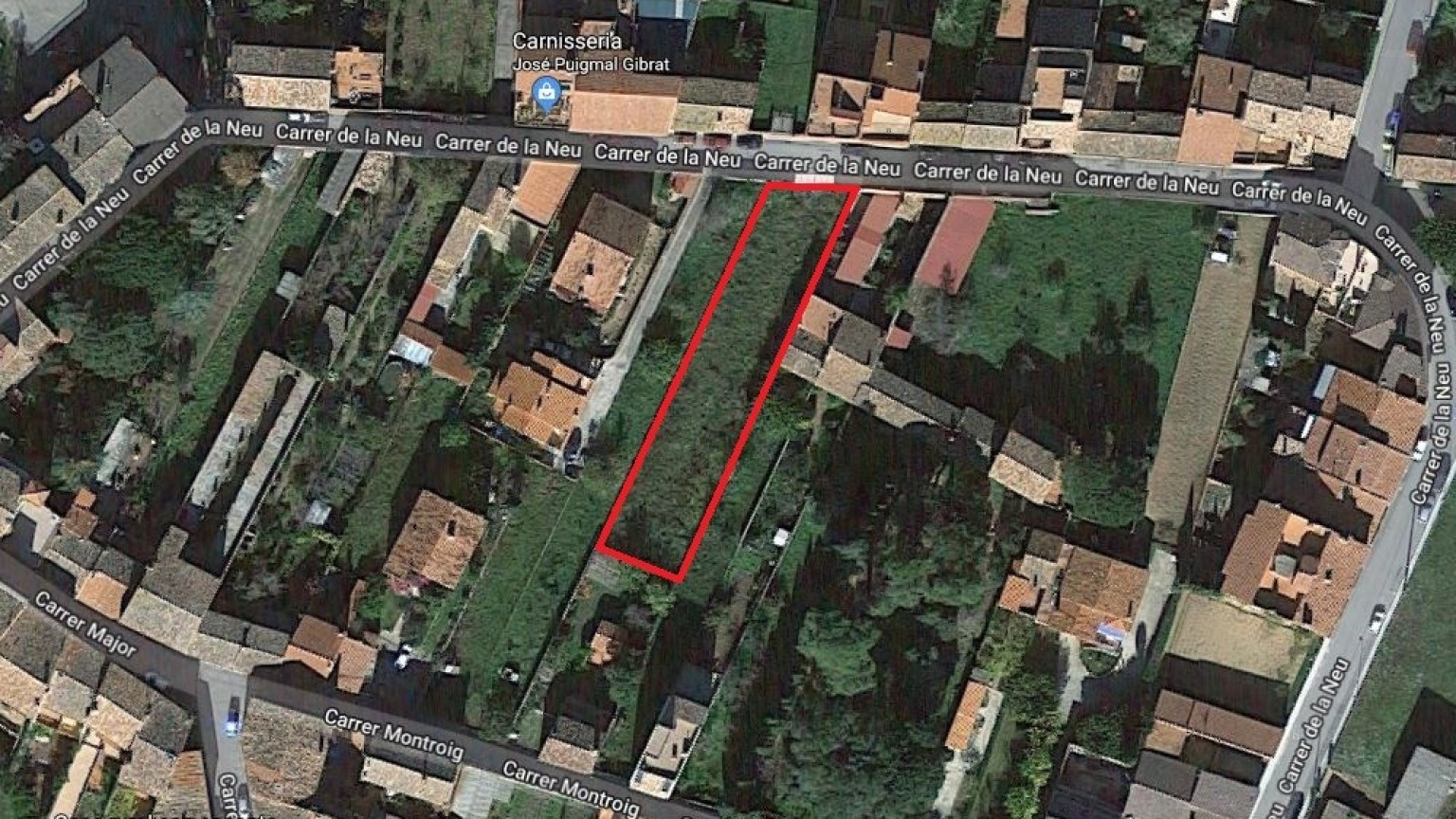 Urban piece of land for sale, in Darnius, of sup.805m².