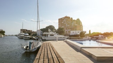 En venda estudi a Sta. Margarita amb vistes al canal.