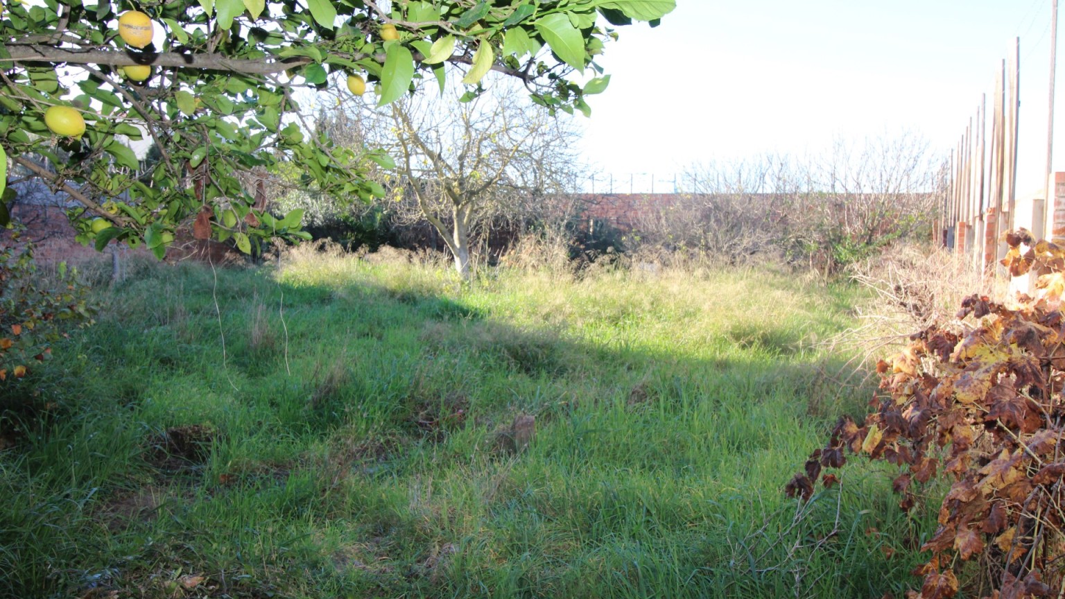 Immoble en venda compost de casa + nau, situada a Vilafant amb gran jardí privat.