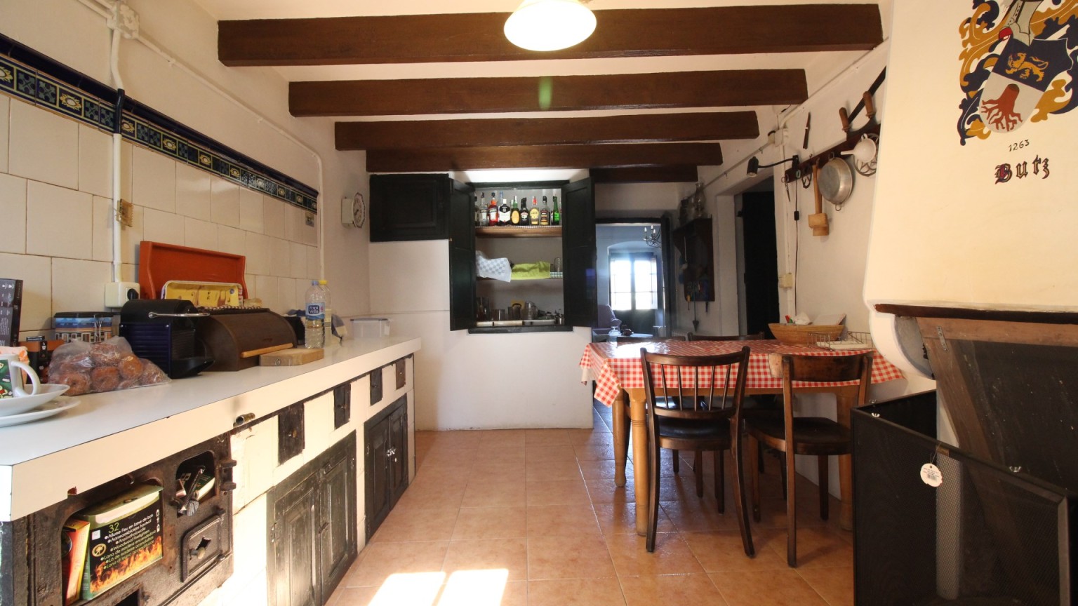 Magnifique maison rustique à vendre, avec grande terrasse et jardin à Mollet de Perelada.