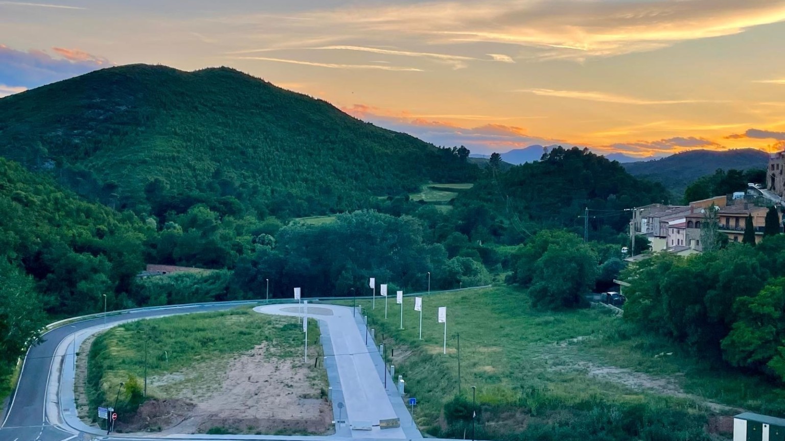 Solar en venta, para la construcción de vivienda adosada, en Biure d'Empordà.