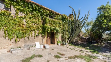 Farmhouse for sale with several lands in the town of Orriols.