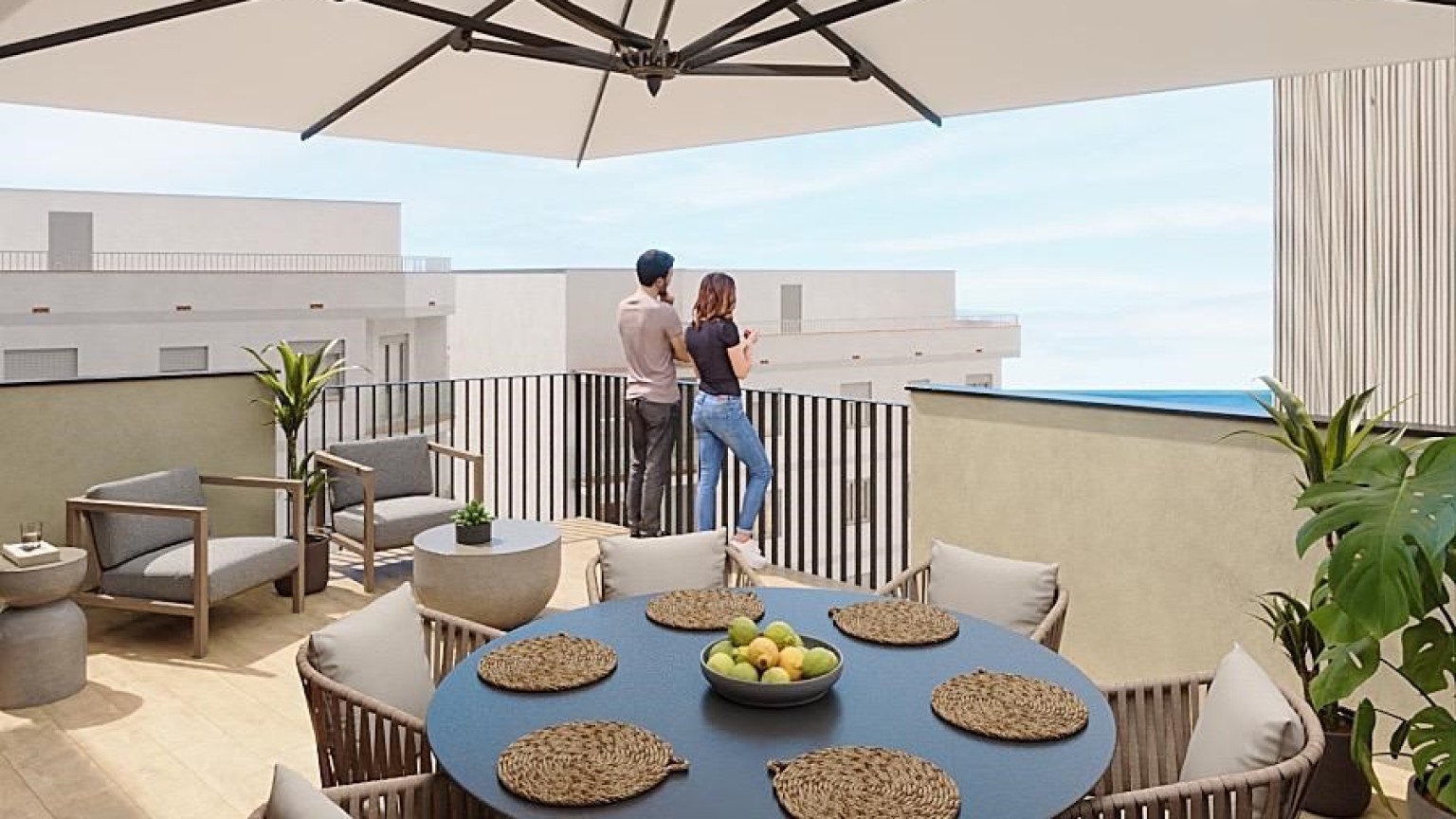 PISO DE 3 DORMITORIOS A 1 MINUTO DE LA PLAYA DE ROSES 