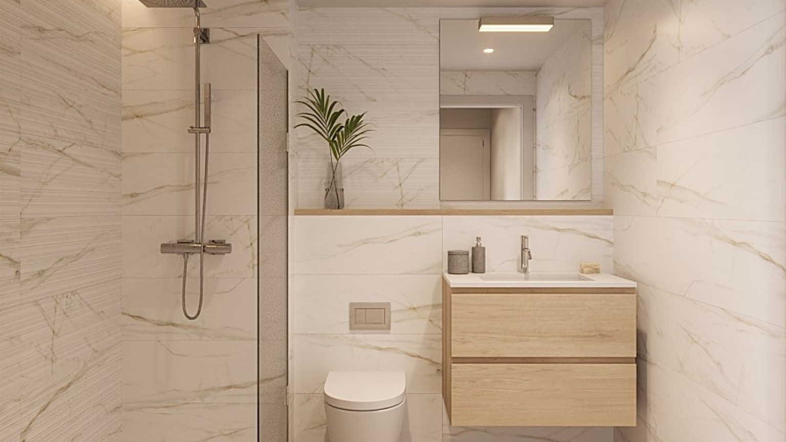 Piso en venta en ROSES, Poble. 80m2, 3 hab, 2 baños, ascensor, estrenar.