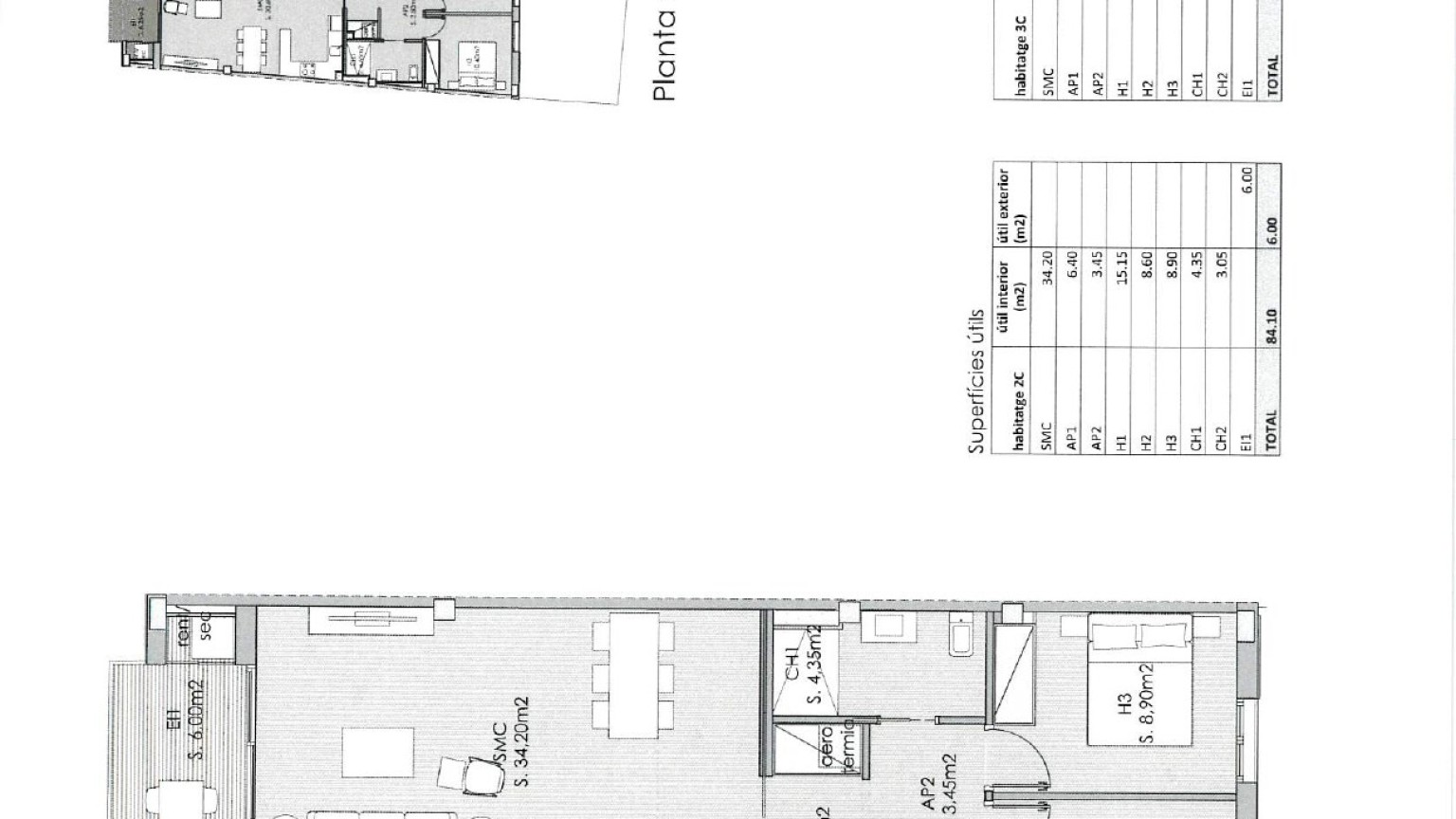 Apartment for sale in ROSES, Poble. 84m2, 3 bedrooms, 2 bathrooms, elevator, brand new.