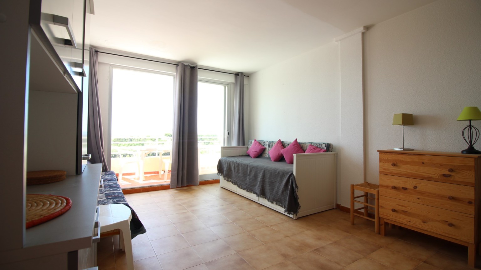 Apartamento en venta, con ascensor, excelentes vistas a los Aiguamolls de l'Empordà