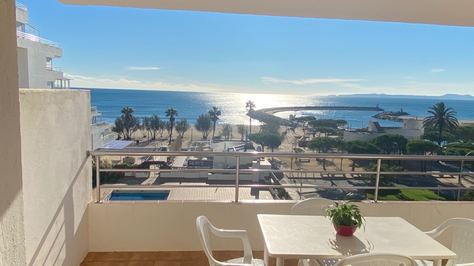 Apartamento en primera linea de mar con espectaculares vistas