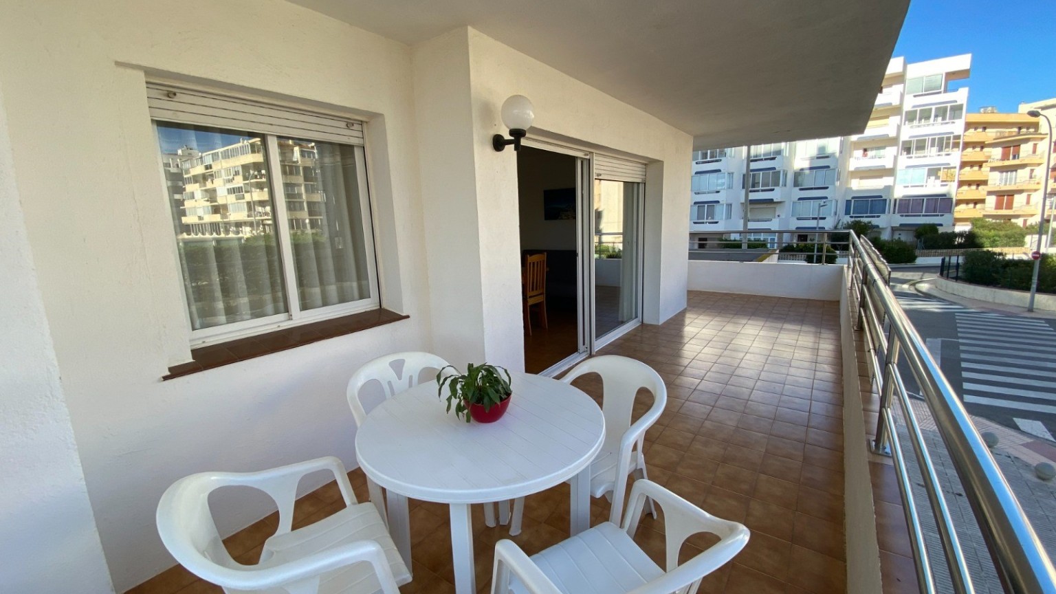 Apartament a primera linea de mar.