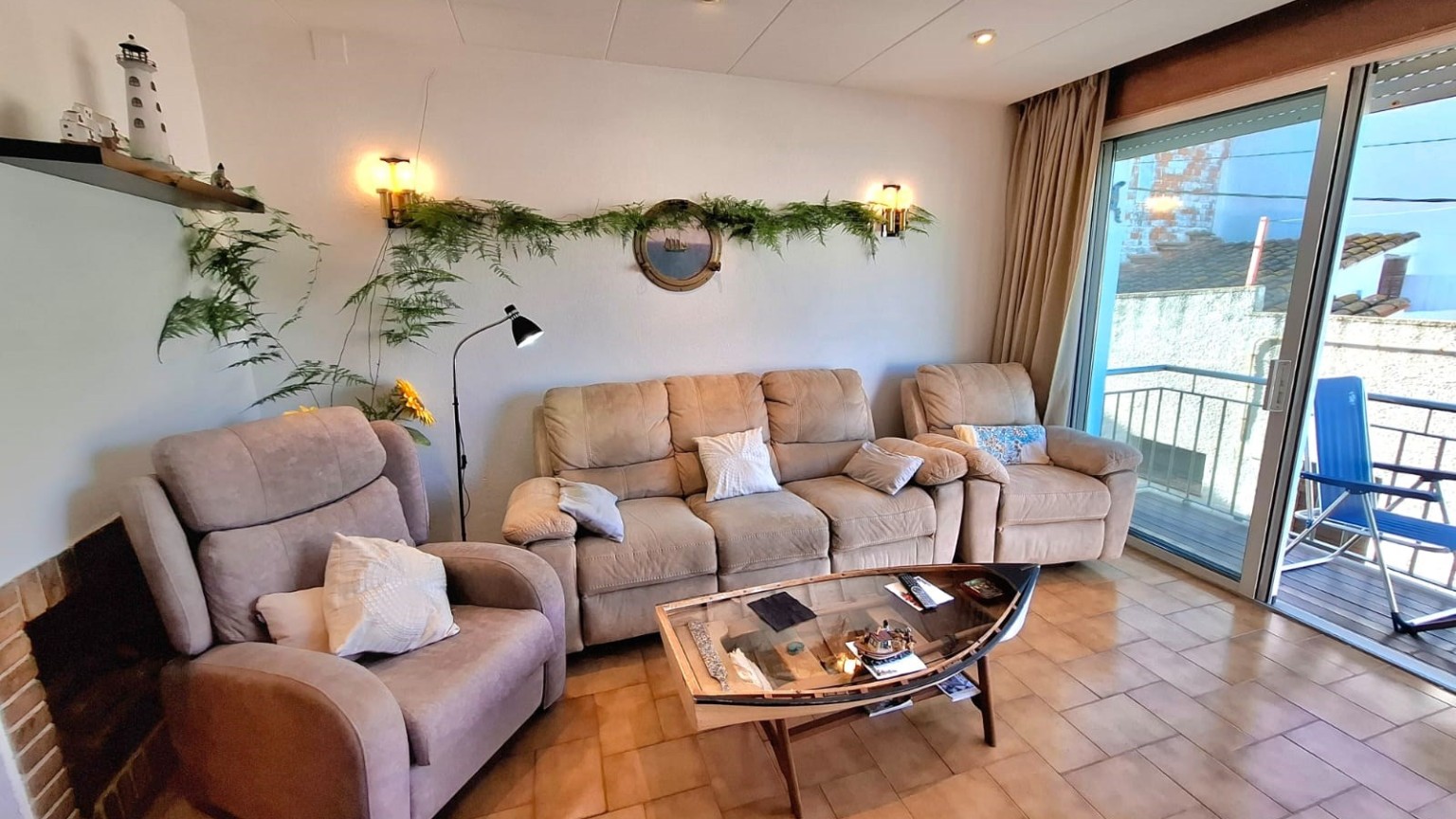 Duplex apartment for rent at El Port de la Selva