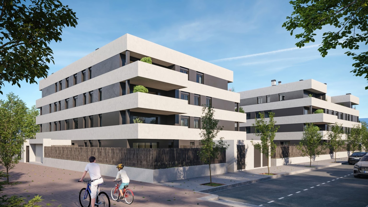 Piso Ático de obra nueva en venta, en Vilablareix