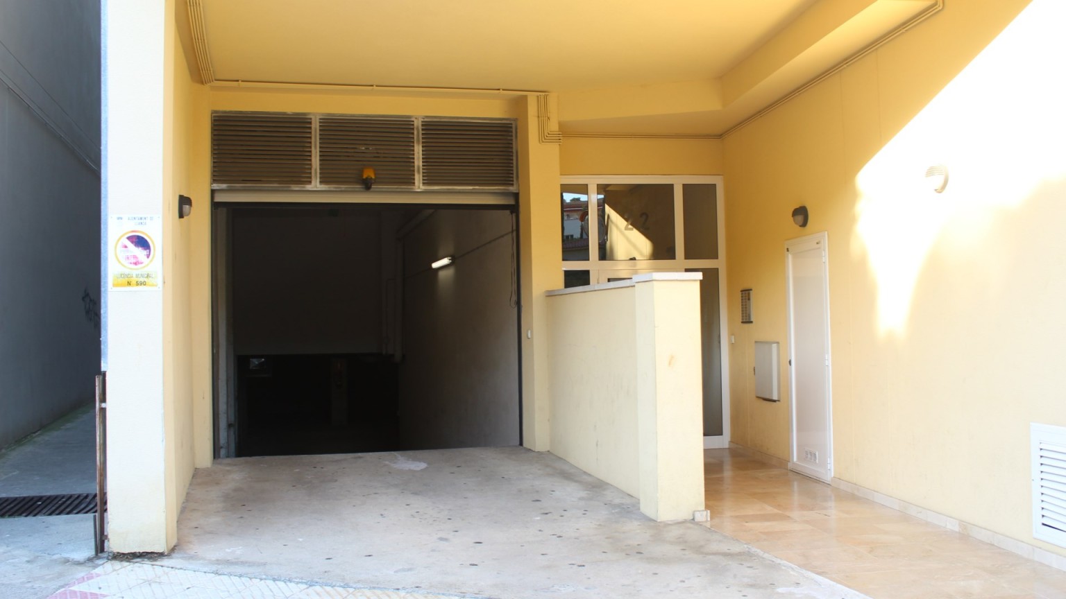 Plaça de pàrquing per llogar amb una superfície de 13,50 m².
