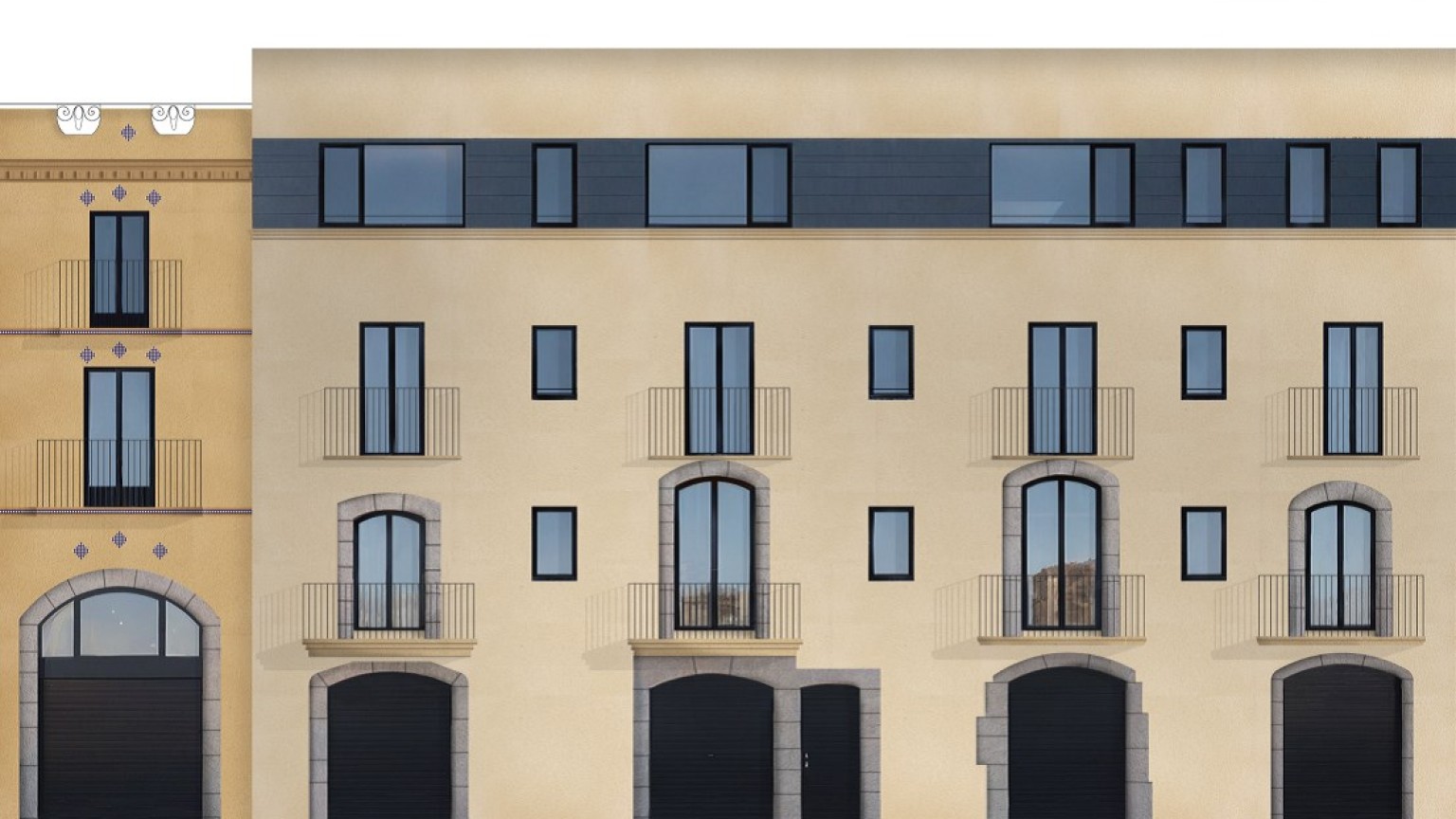 Planta baja de obra nueva en venta,  con 1 dormitorio y piscina comunitaria en Figueres