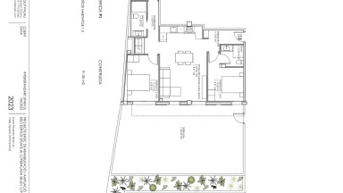 Piso de obra nueva en venta,  con tres habitaciones y piscina comunitaria en Figueres