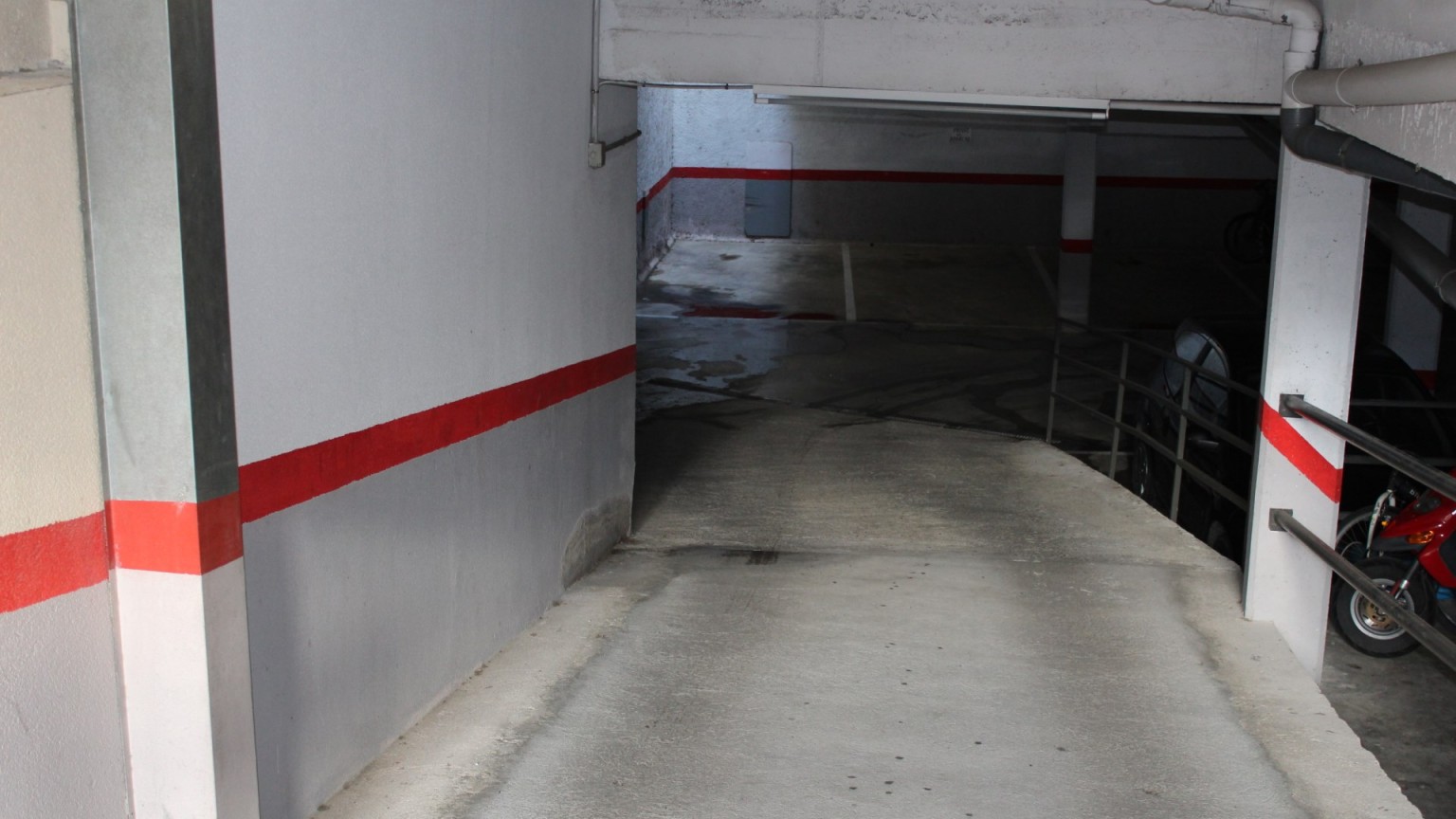 Parking place for sale in a communal building